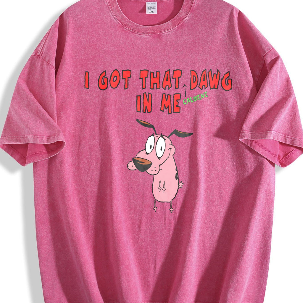 I Got That Dawg In Me Womensweater Vintage Washed T-Shirt product image 5