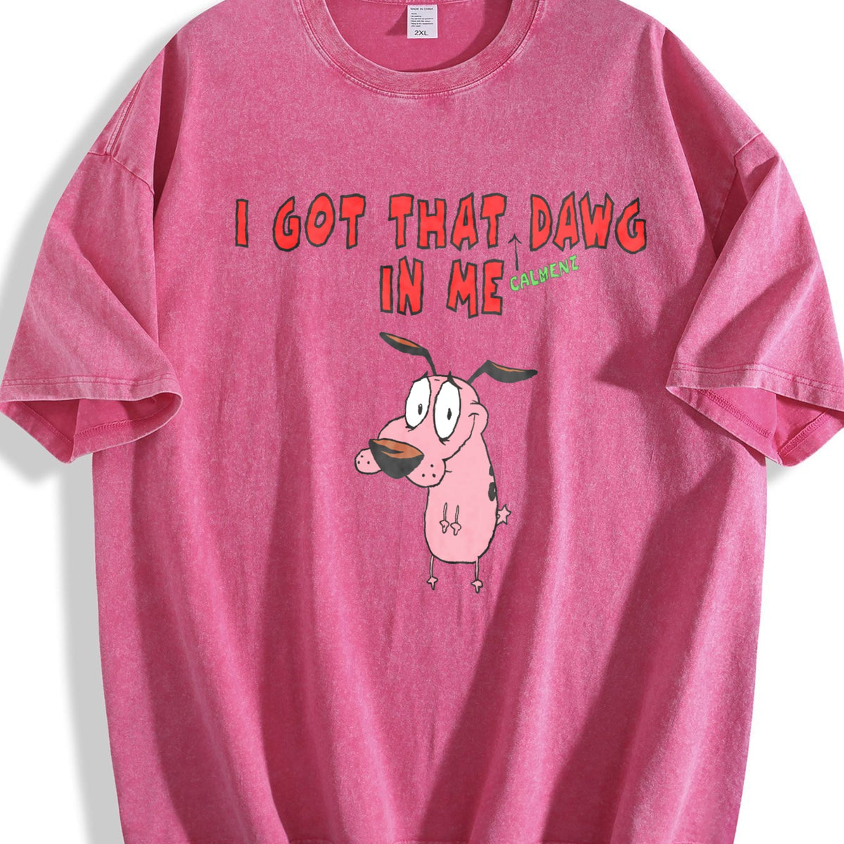 I Got That Dawg In Me Womensweater Vintage Washed T-Shirt product image 5