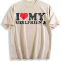I Love My Gf I Heart My Gf And Exquisite Vintage Washed product image 1