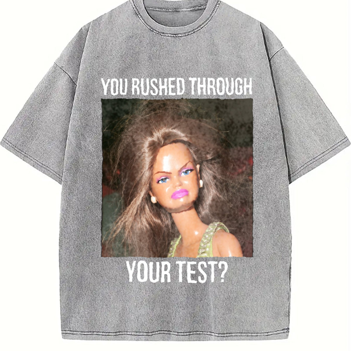 Test Day Teacher Vintage Washed T-Shirt product image 4