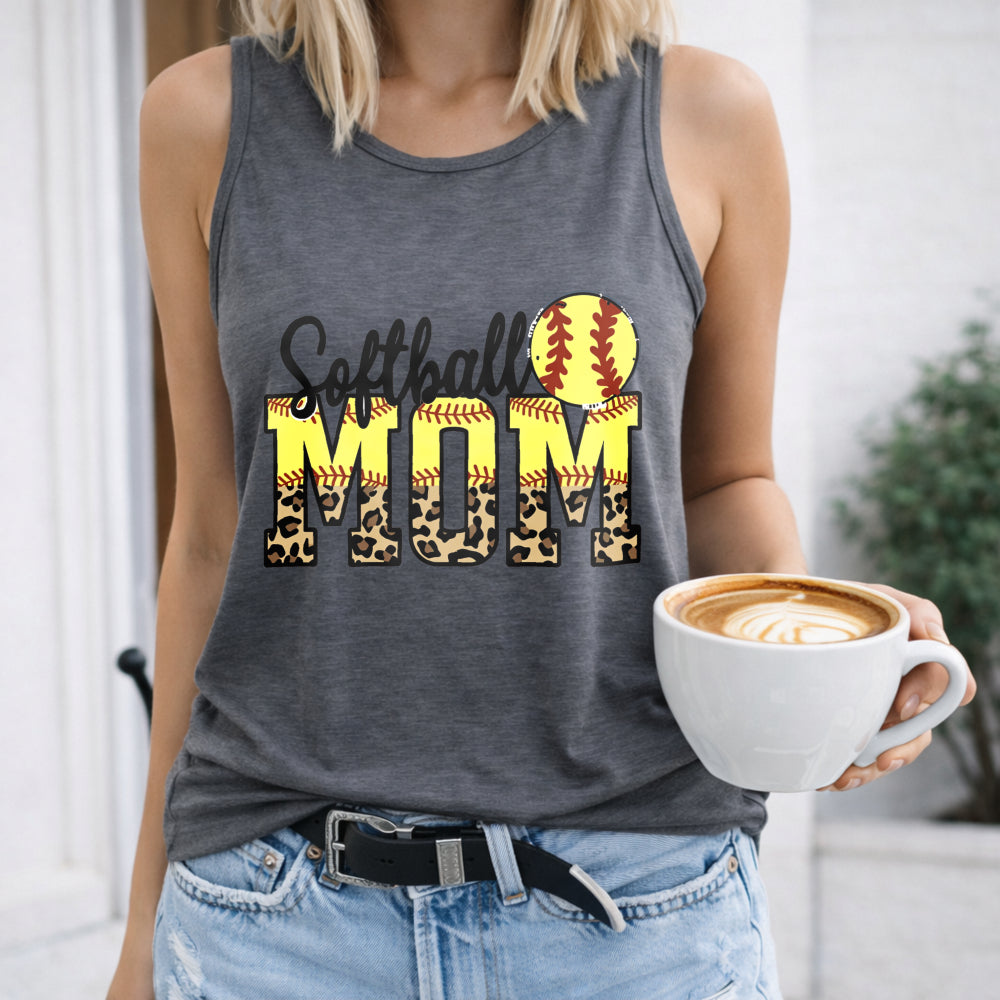 Softball Mom Camouflage Women's Tank Top
