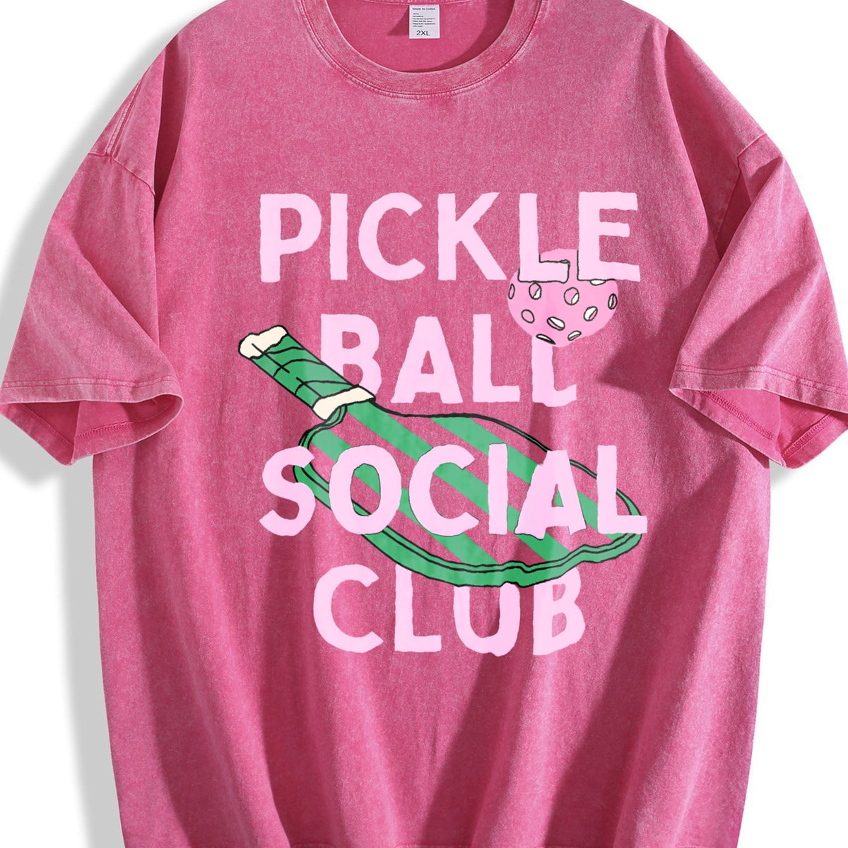 Pickleball Social Club Vintage Washed T-Shirt product image 5