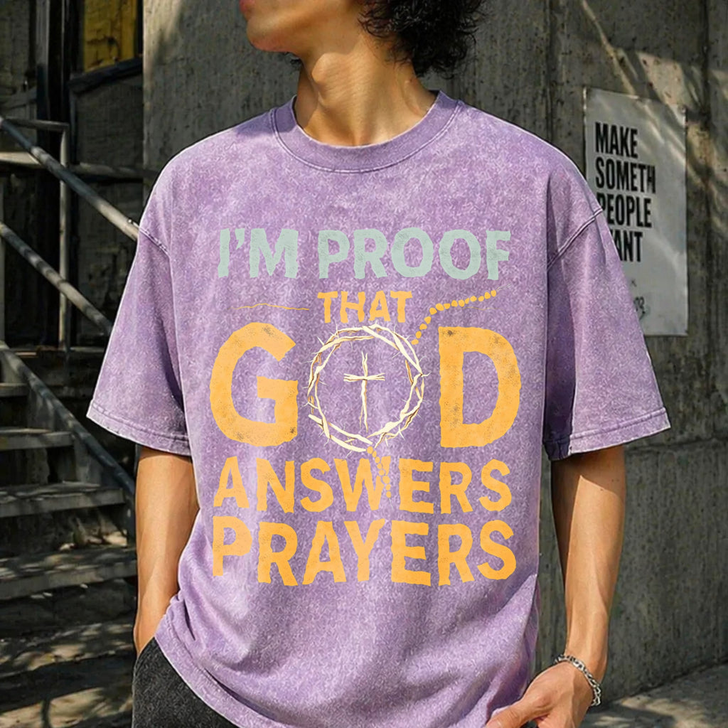 Christian I Am God's Response To Prayer With Crown Vintage product image 6