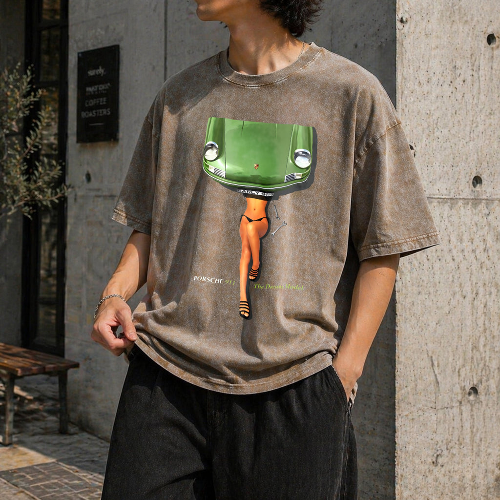 Dream Model 911 Vintage Washed T-Shirt product image 3