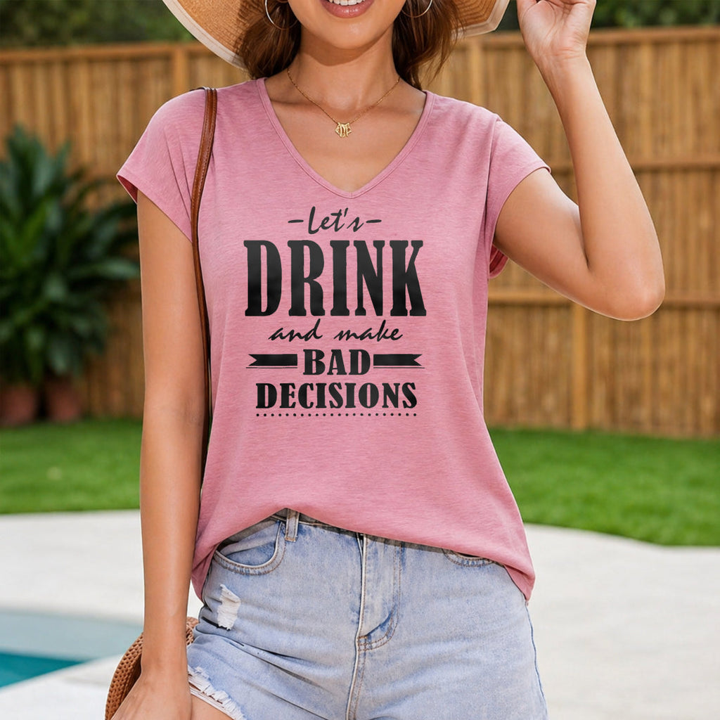 Summer Simple Slim Women's V-Neck Tank Top