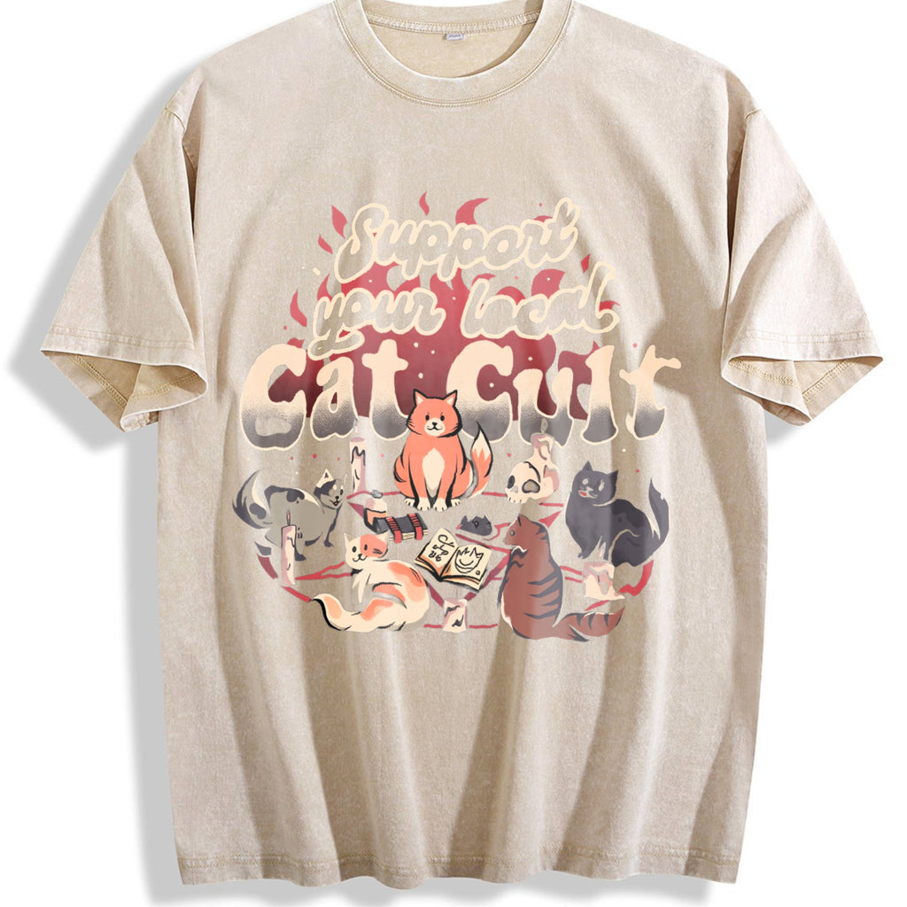 Cat Cult - Black Enthusiast 'support Your Local Vintage product image 1