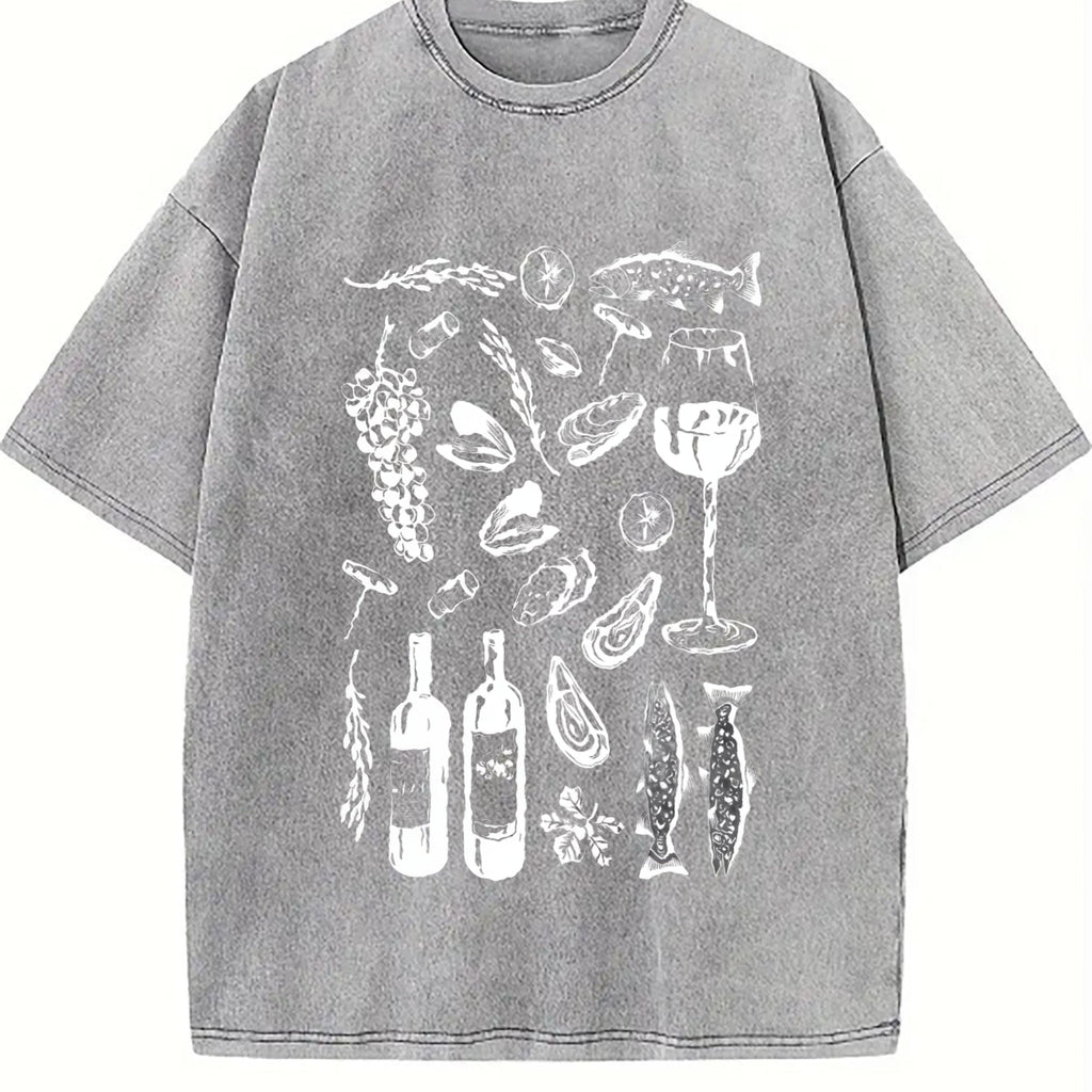 Italian Summer Girl Vintage Washed T-Shirt product image 5