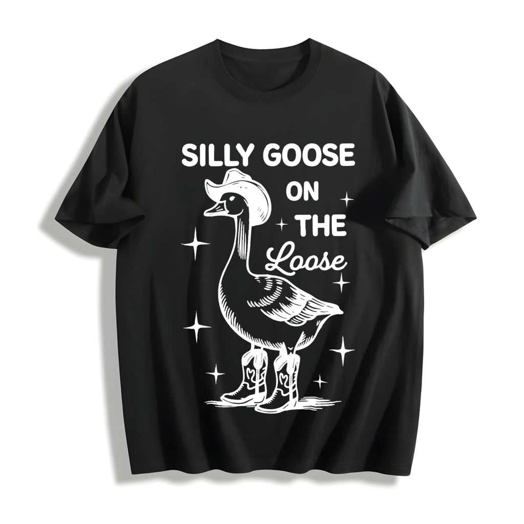 Silly Goose On Cotton T-Shirt product image 1
