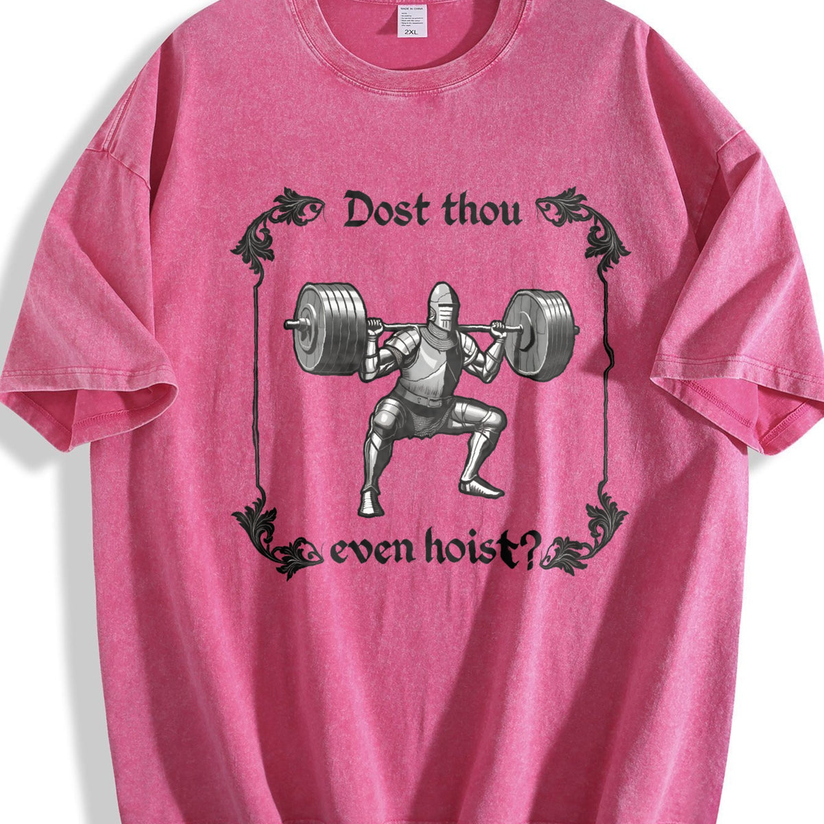 Funny Gym Vintage Washed T-Shirt product image 5