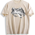 Smoking Frog Meme Vintage Washed T-Shirt product image 1
