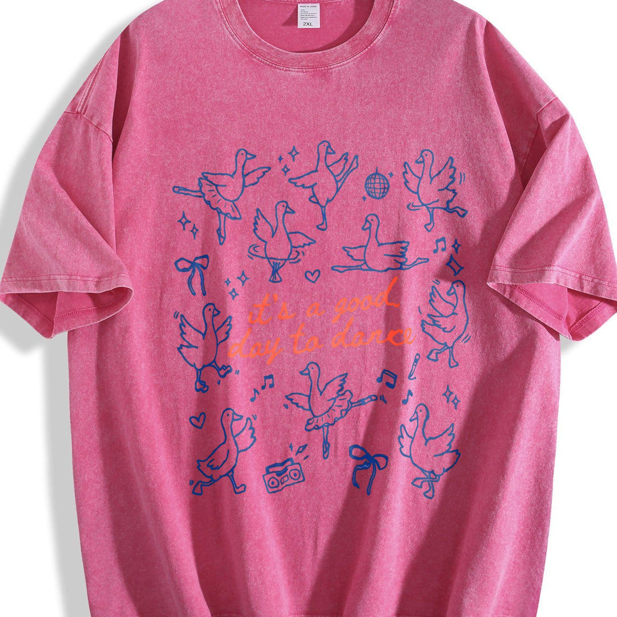 Dancer Silly Goose Vintage Washed T-Shirt product image 5