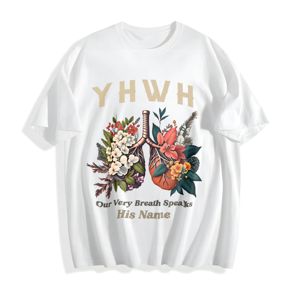 Yhwh Floral Butterfly & Every Breath Speaks His Name Cotton product image 2