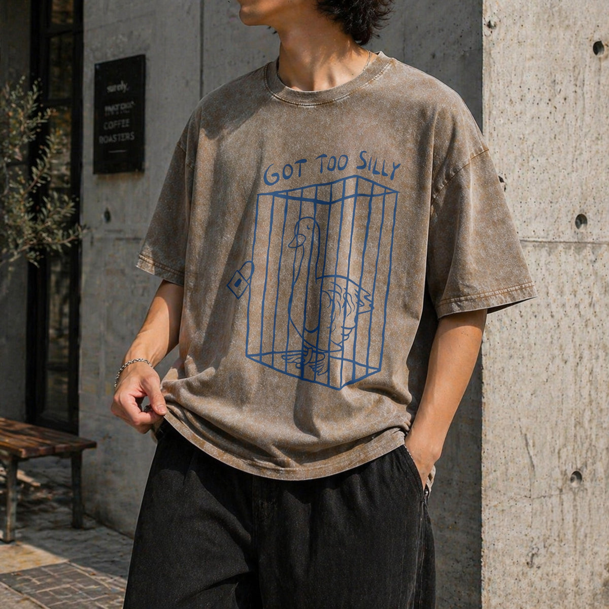 Got Too Silly Vintage Washed T-Shirt product image 3