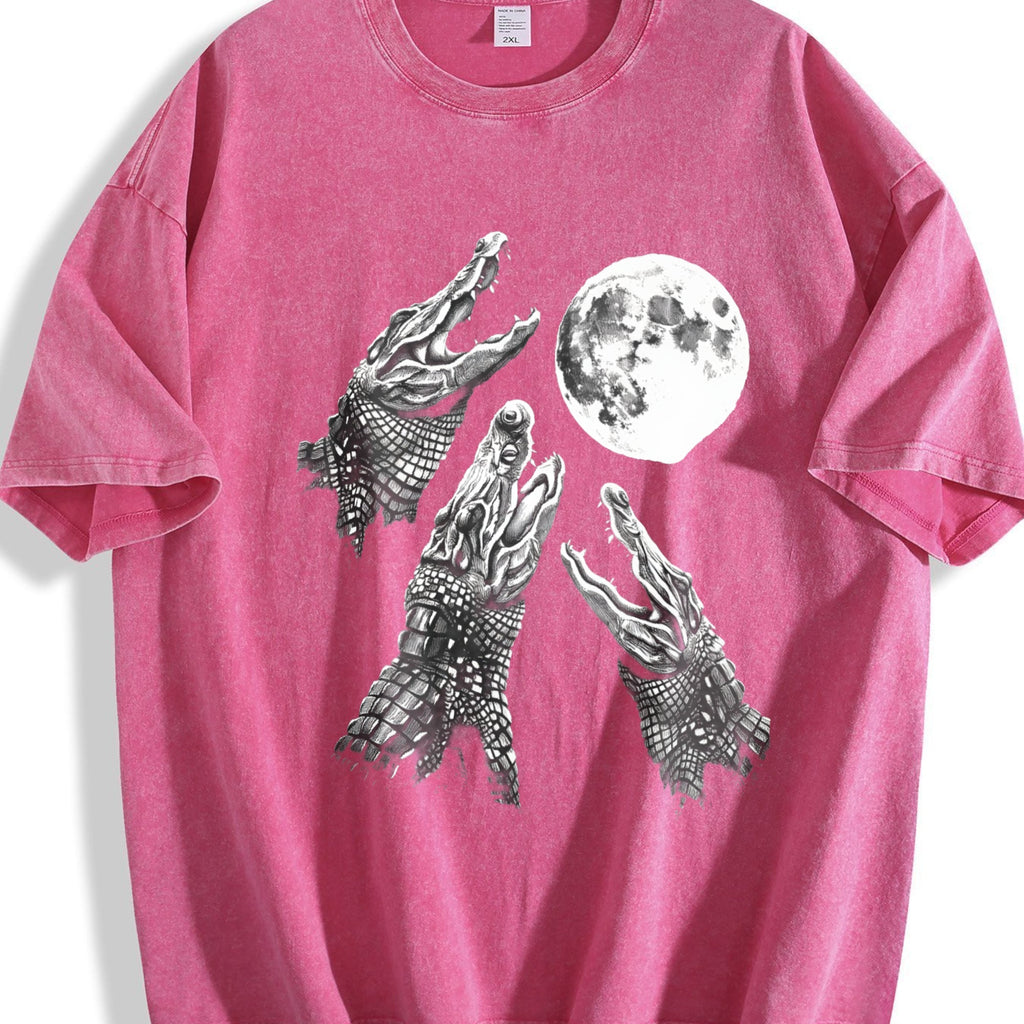 Alligator Moon Vintage Washed T-Shirt product image 7