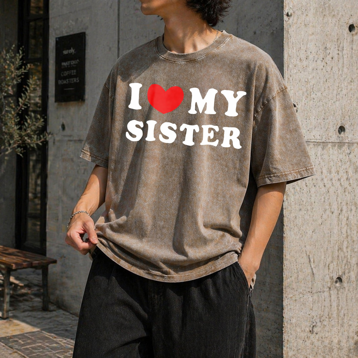 Bold I Love My Sister For Strong Sibling Bonds Vintage product image 3