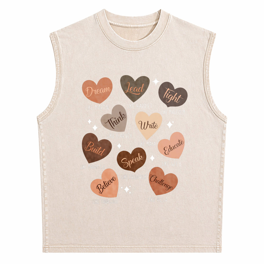 Celebrating Black History Men's Washed Tank Top