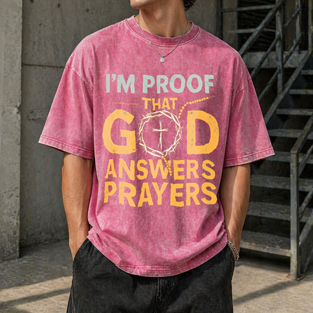 Christian I Am God's Response To Prayer With Crown Vintage product image 7
