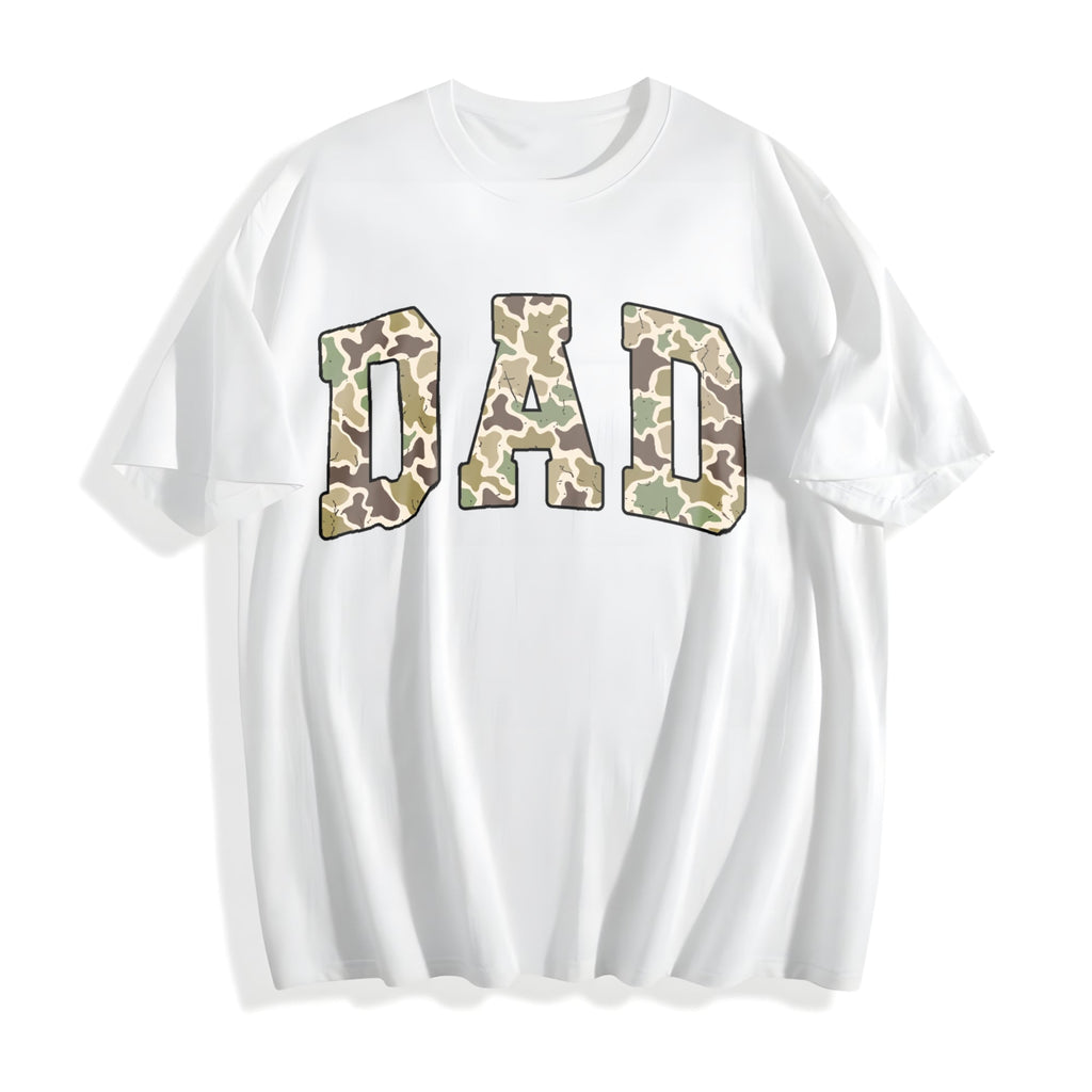 Camo Dad Cotton T-Shirt product image 2