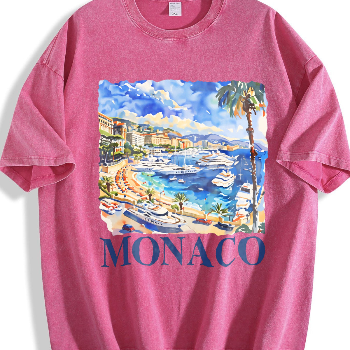 Monaco Italy Vintage Washed T-Shirt product image 7