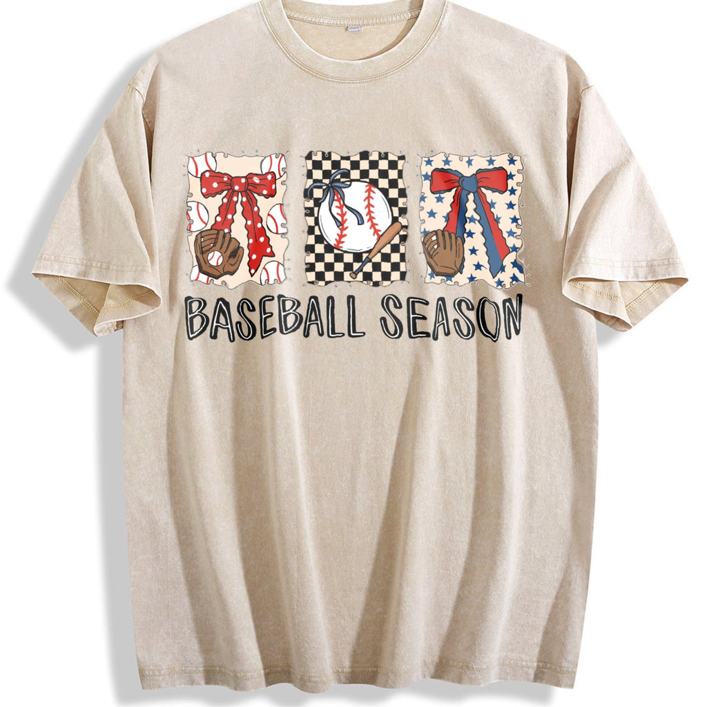 Preppy Baseball Coquette Brushstroke Game Day Vintage product image 1