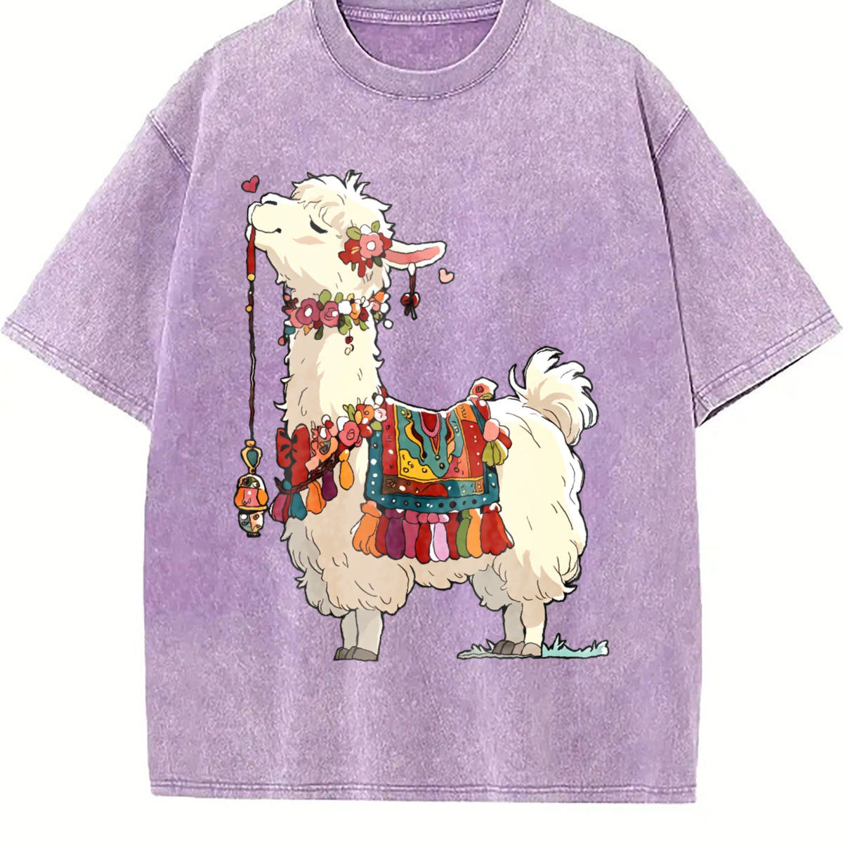 Animal Cartoon Summer Vintage Washed T-Shirt product image 6