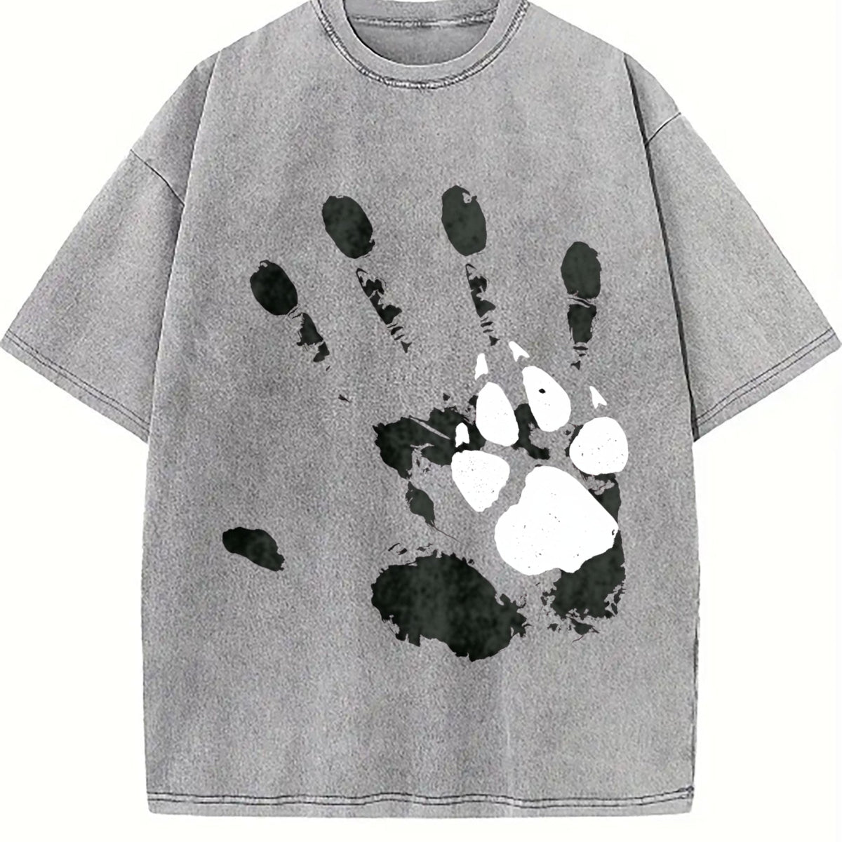Man And Dog Are Good Friends Vintage Washed T-Shirt product image 4