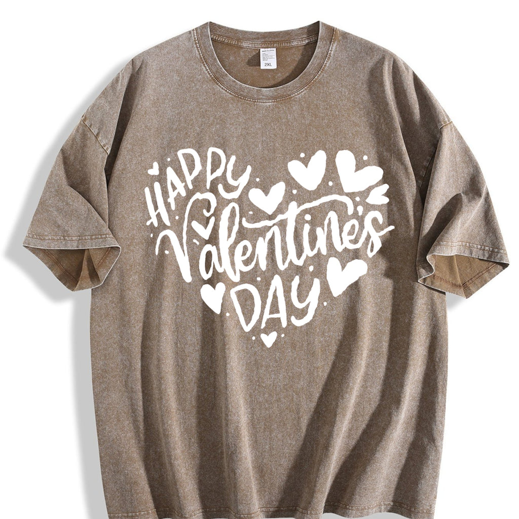 Valentine's Day Vintage Washed T-Shirt product image 3