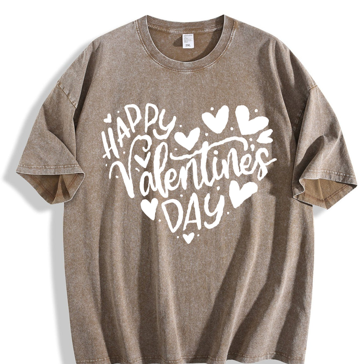 Valentine's Day Vintage Washed T-Shirt product image 3