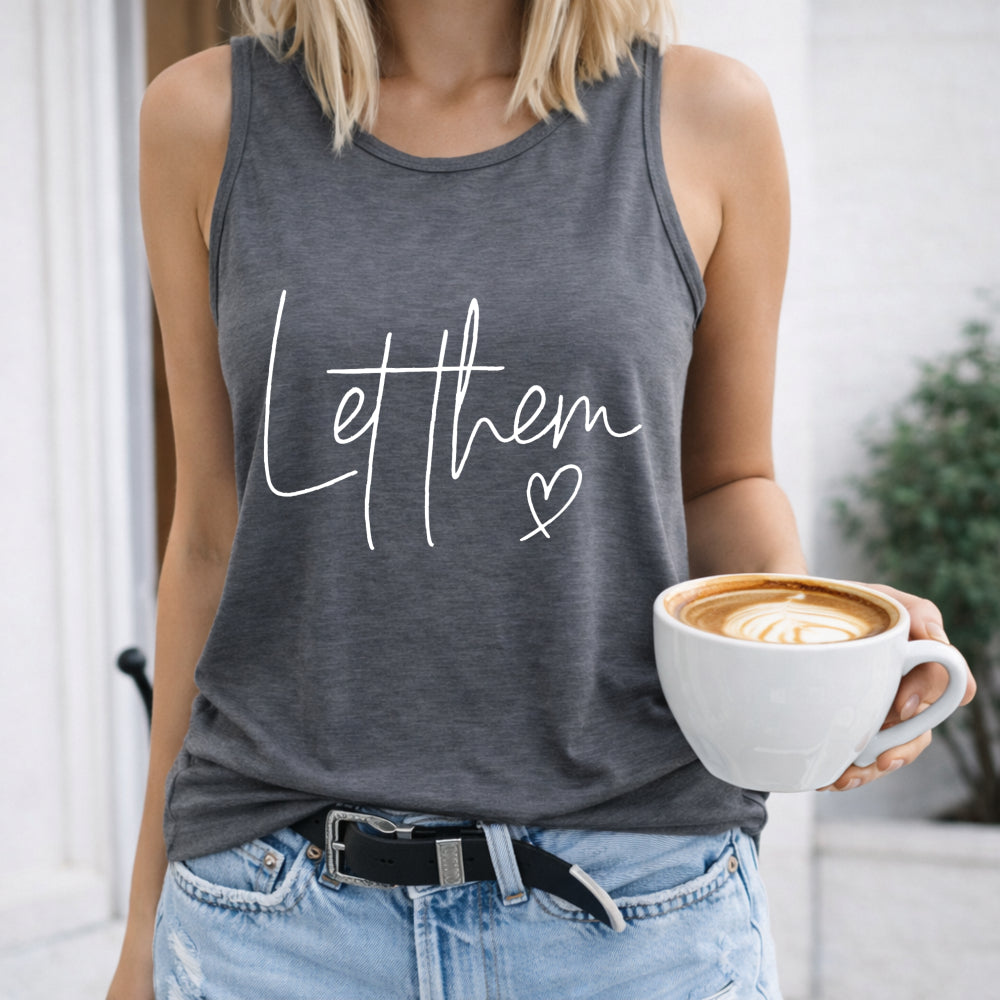 Reduce Letthen Letters Women's Tank Top