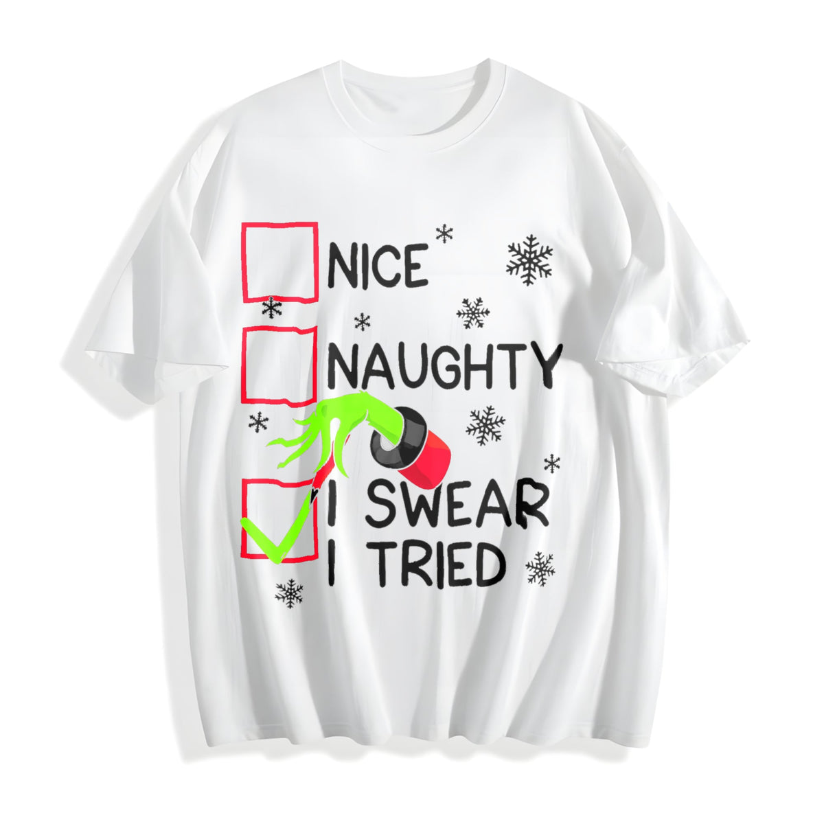 Groovy Naughty I Swear I Tried Christmas Holiday & product image 2