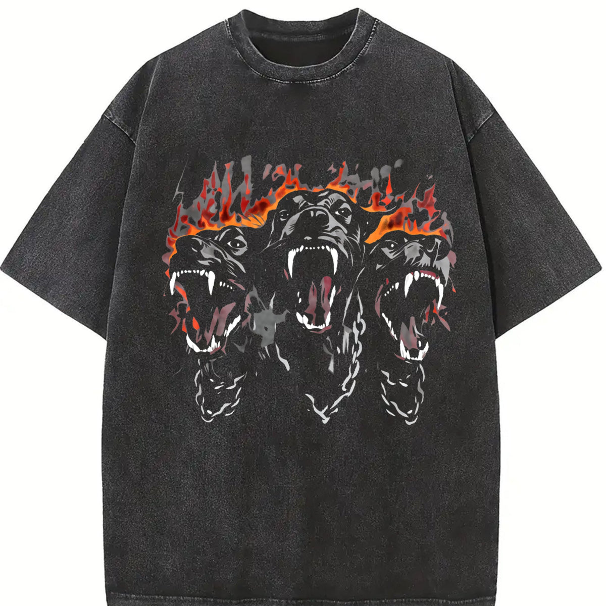 Water- With Roaring Tiger Trio Vintage Washed T-Shirt product image 2