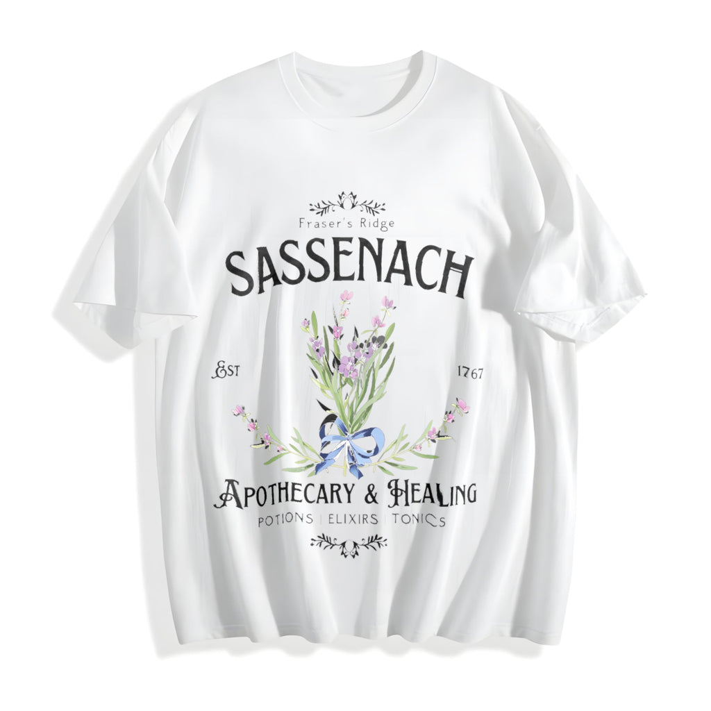 Summer Sassenach Floral One-piece Cotton T-Shirt product image 2