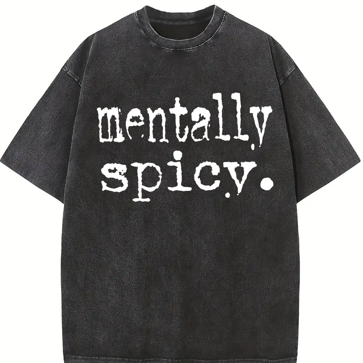 Mentally Spicy Vintage Washed T-Shirt product image 2