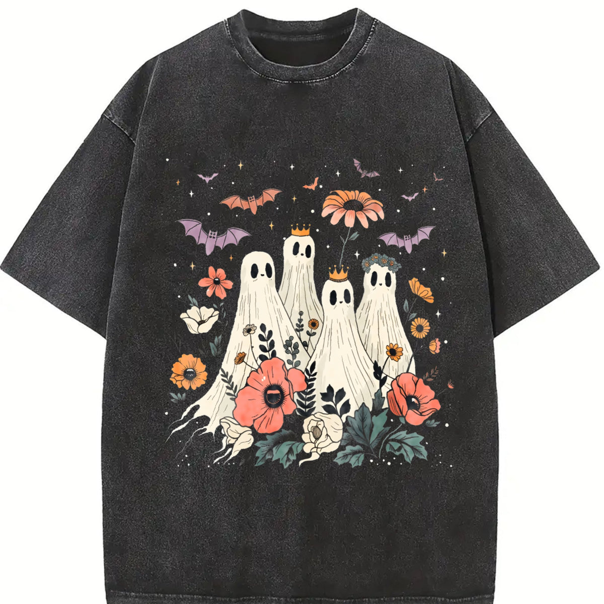 2024 Halloween - Playful Ghosts With Crowns & Floral product image 2
