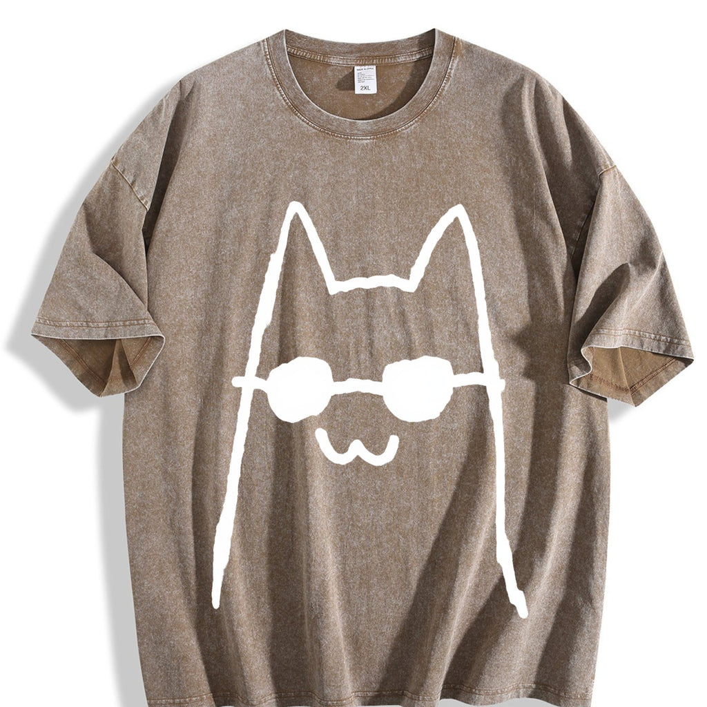 Pure A Of A 'proud Cat' This Is A Hip-hop Vintage Washed product image 3
