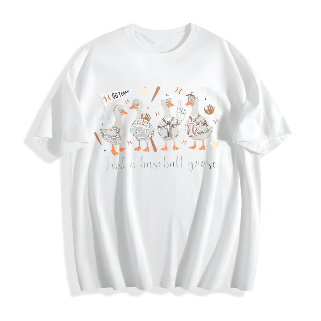 Just A Baseball Goose Cotton T-Shirt product image 2