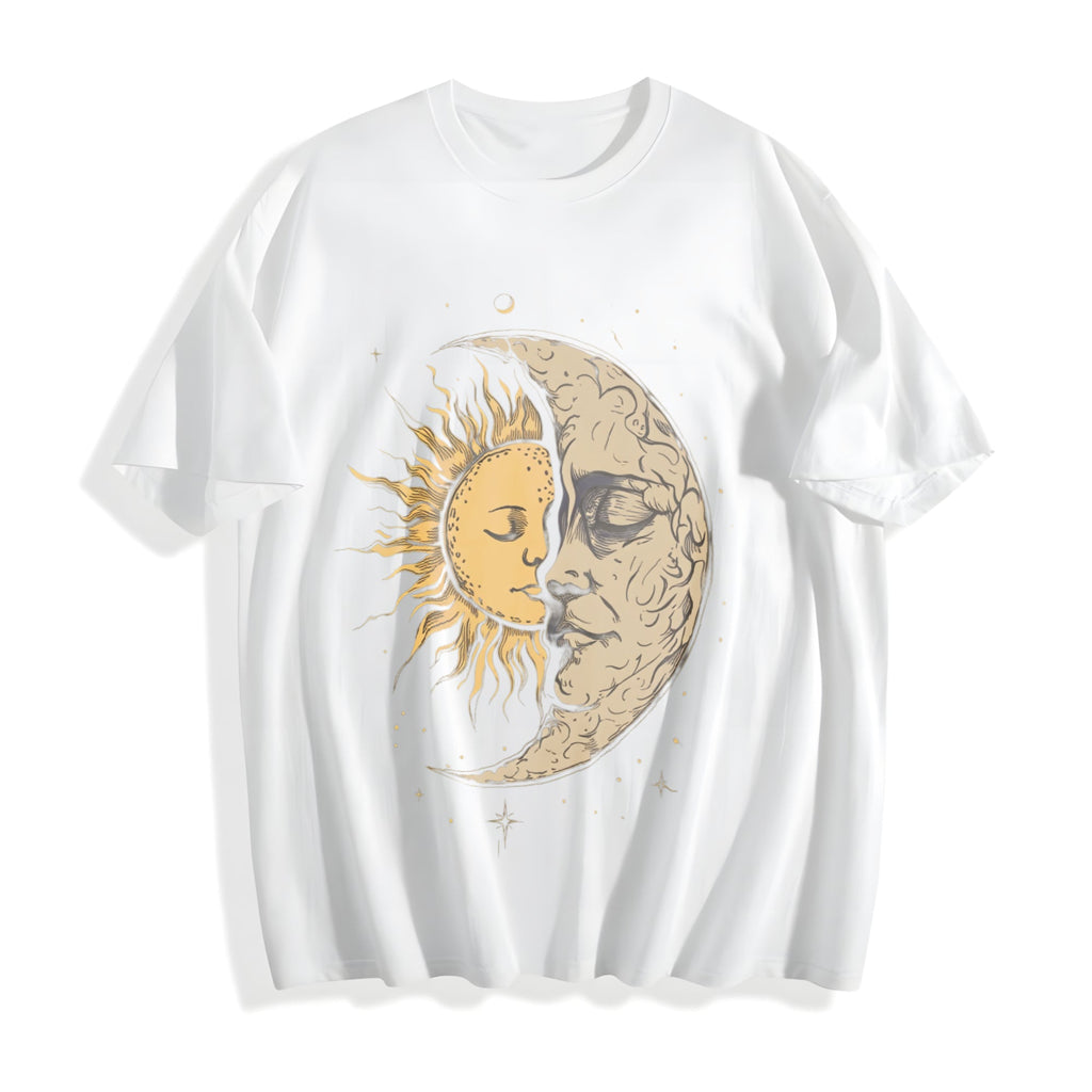 Mystical Sun And Moon Face Yin Yang Hippie Chic Hippy product image 2
