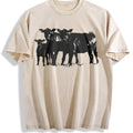 Cute Cow Vintage Washed T-Shirt product image 1
