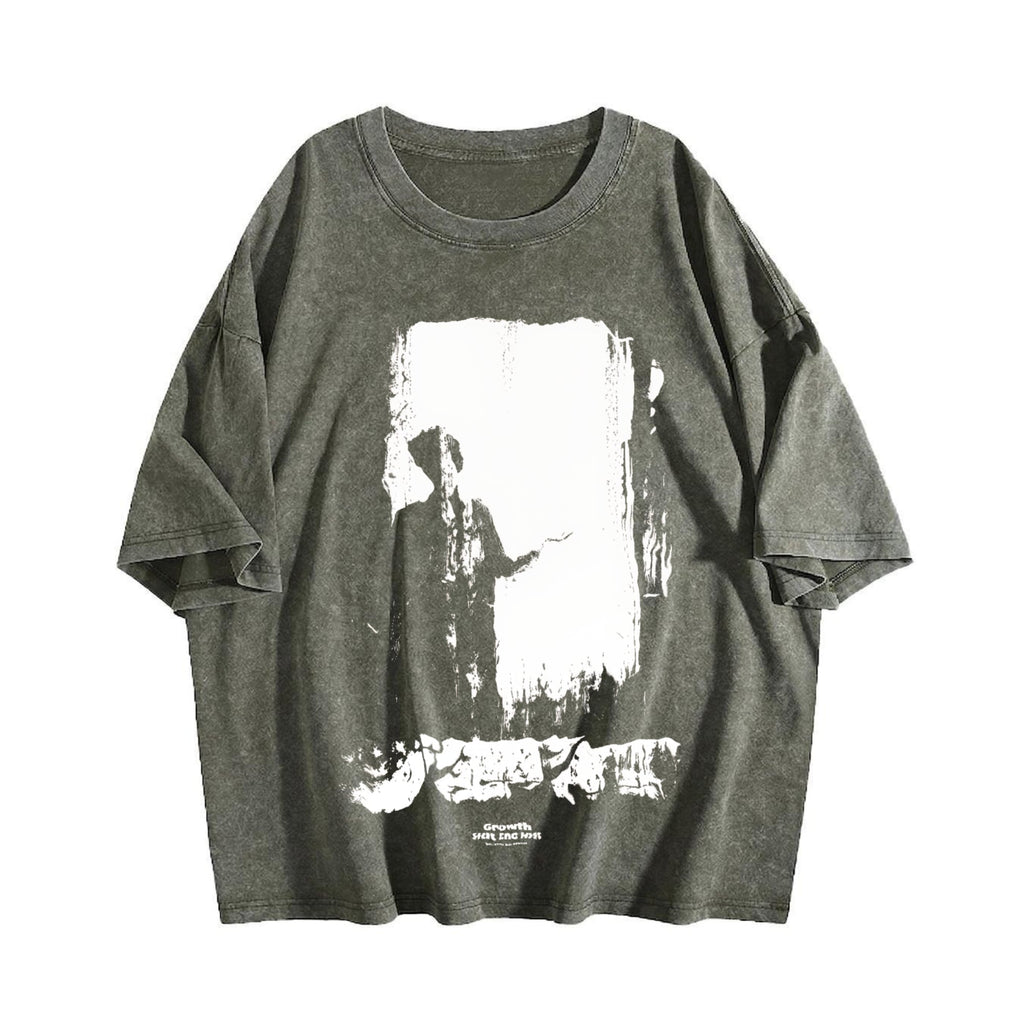 Olive Green Vintage Washed T-Shirt product image 4