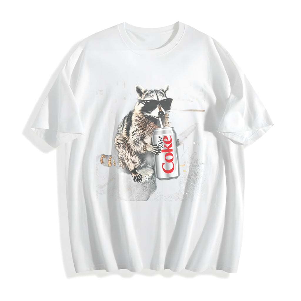 Raccoon Cotton T-Shirt product image 2