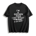 Funny I Do What My Wife Wants Husband From - Black With product image 1