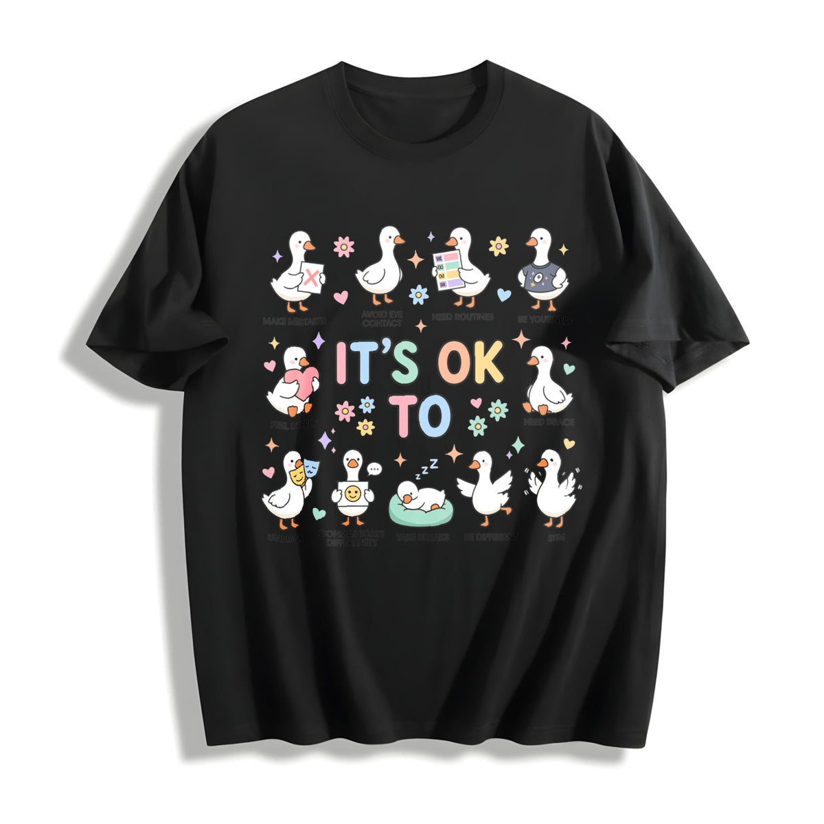 It's Ok To Be Different Cotton T-Shirt product image 1