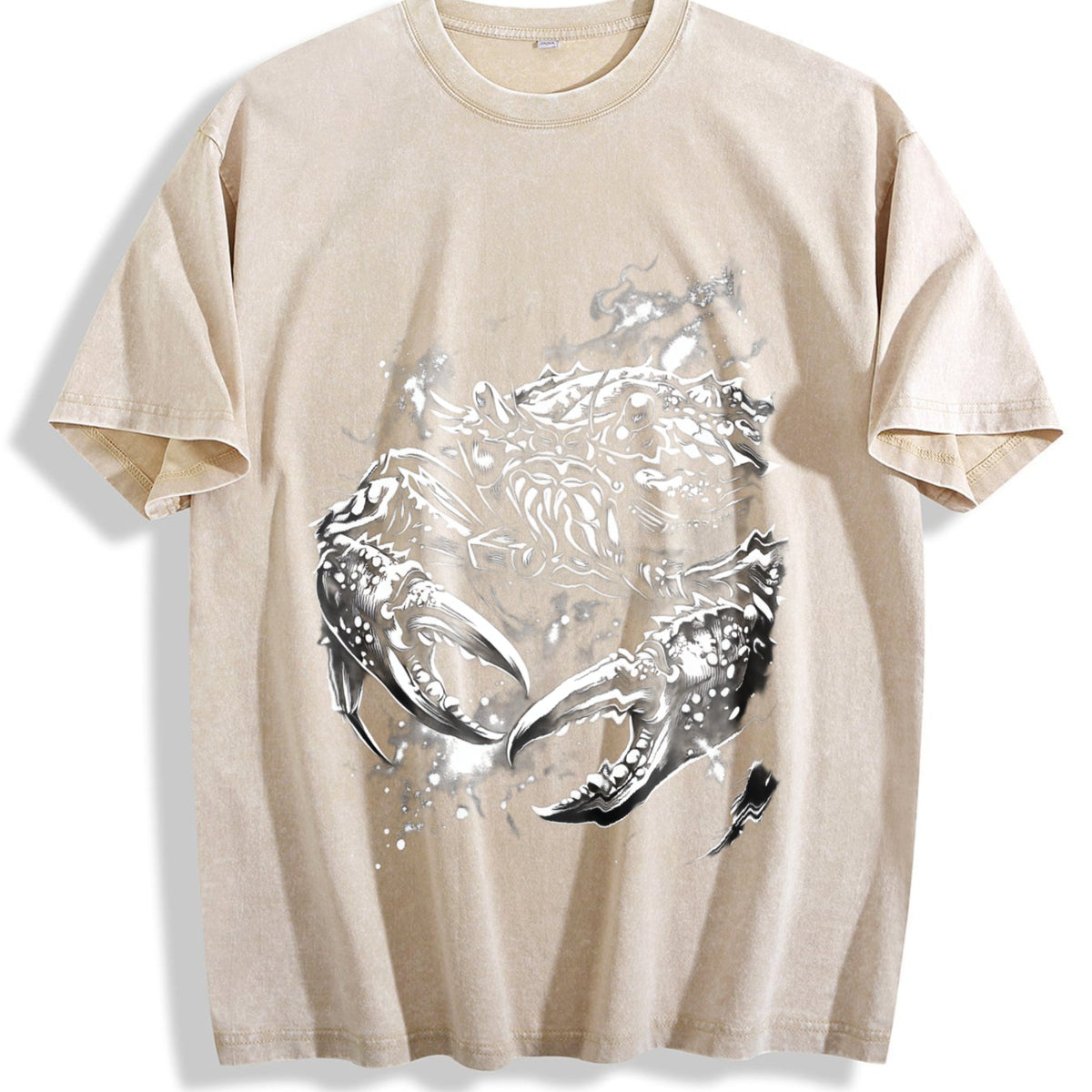 Crab 90s Vintage Washed T-Shirt product image 1