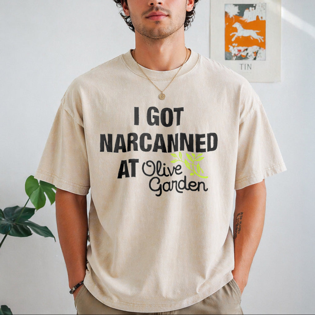 I Got Narcanned At Olive Garden - Funny Vintage Washed product image 1
