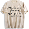 Letter Pearl Summer Vintage Washed T-Shirt product image 1