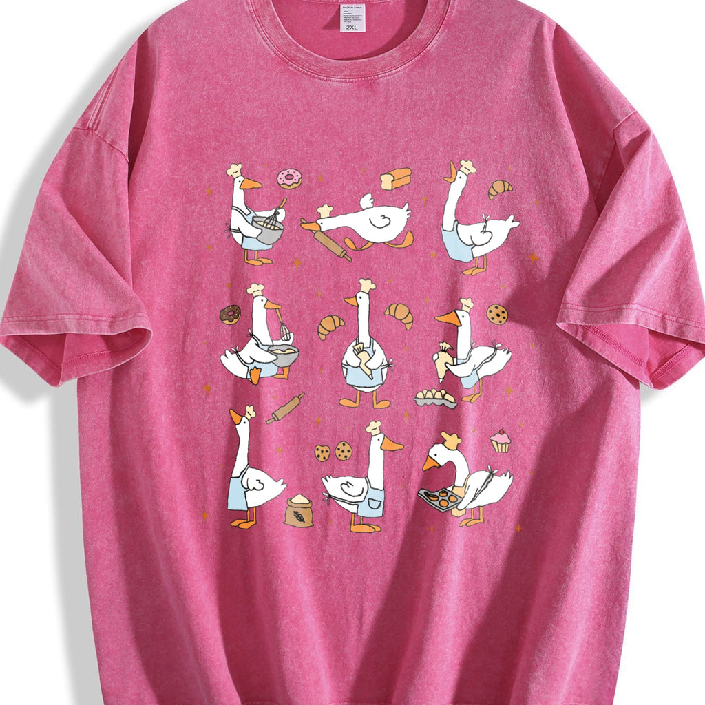Silly Goose Baker Vintage Washed T-Shirt product image 5