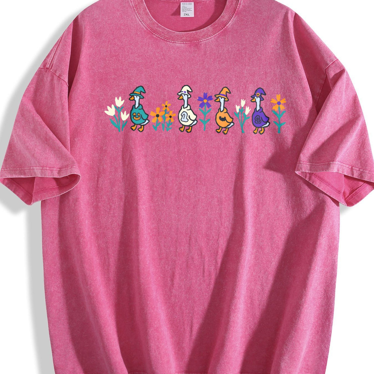 Halloween Goose Vintage Washed T-Shirt product image 7
