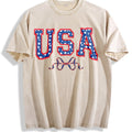 USA Bow Coquette Vintage Washed T-Shirt product image 1