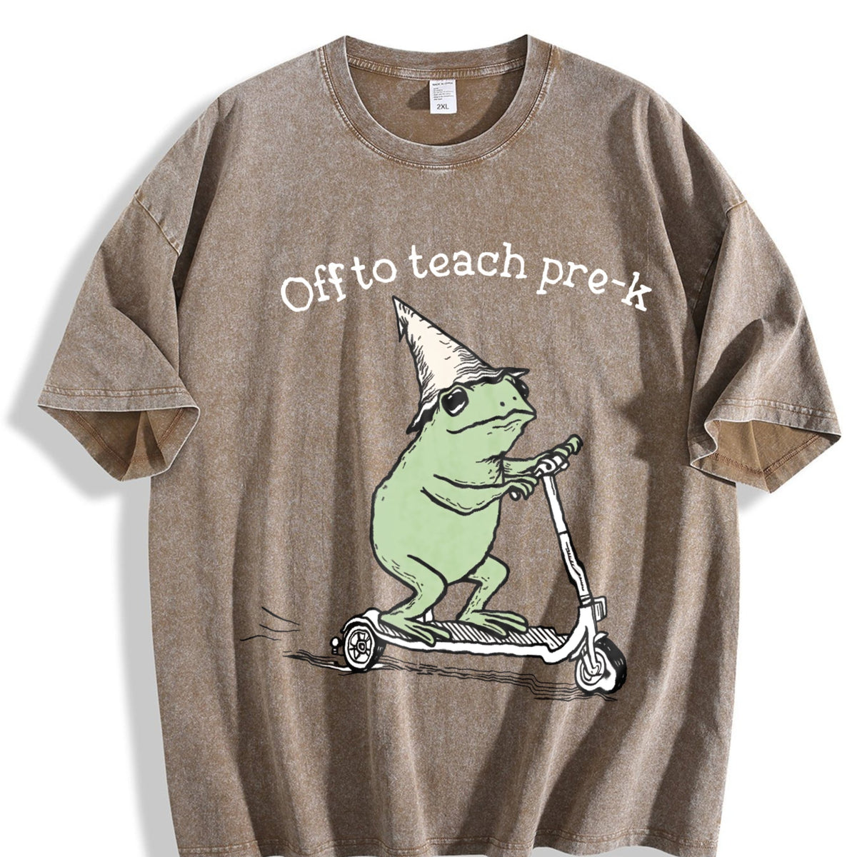 Pre K Grade Teacher Vintage Washed T-Shirt product image 3