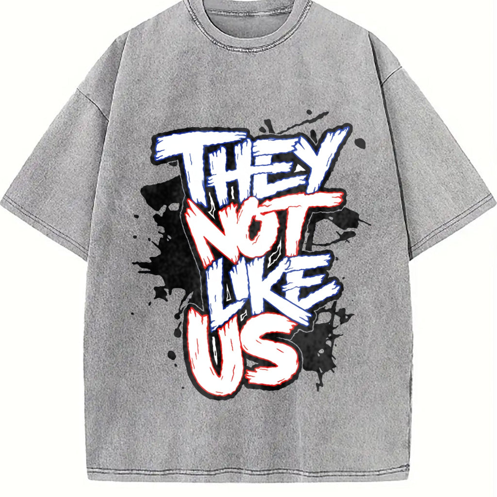 Summer Patterned Vintage Washed T-Shirt product image 4